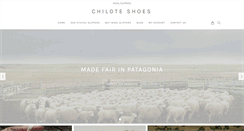 Desktop Screenshot of chiloteshoes.com