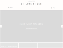 Tablet Screenshot of chiloteshoes.com